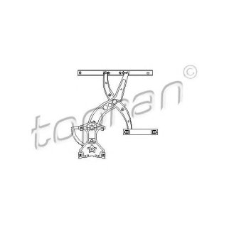 Стеклоподъемник электр. передний правый topran 110557755 фото