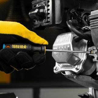 Отвертка, SL4х100 мм, S2, 3к рукоятка// Denzel фото 10