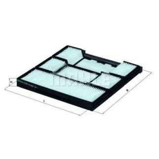 Фильтр салона KNECHT LA 269 фото 2