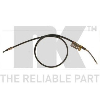 Трос стояночного тормоза задний левый / CHEVROLET,DAEWOO Lanos (барабанные тормоза) 97~18 фото