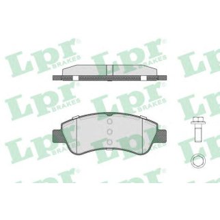 Колодки тормозные передние к-кт Lpr 05P1327 фото