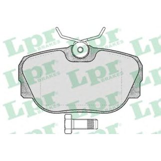 Колодки тормозные передние к-кт Lpr 05P319 фото