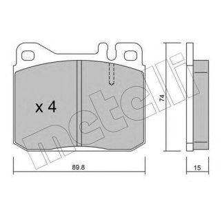 Колодки тормозные фото