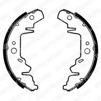 Колодки тормозные к-кт DELPHI LS1814 фото