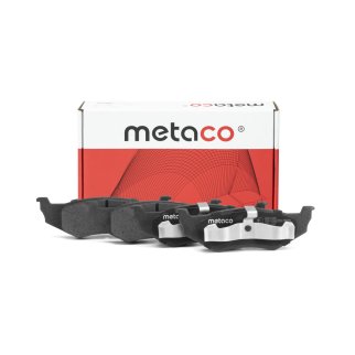 Колодки тормозные задние дисковые к-кт metaco 3010-091 фото