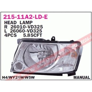215-11A2R-LD-E_фара правая! Nissan Patrol all 04-05 фото