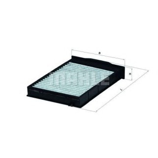 Фильтр салона RENAULT MEGANE 2002=> c актив.углем фото