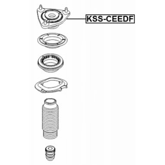 KSS-CEEDF_опора амортизатора переднего! Hyundai i30 15> фото 2 KSS-CEEDF_опора амортизатора переднего! Hyundai i30 15> фото 2