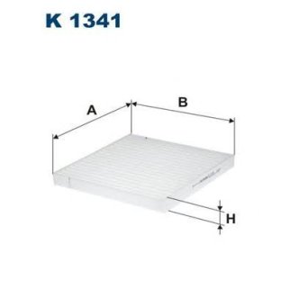 Фильтр салона FILTRON K 1341 фото