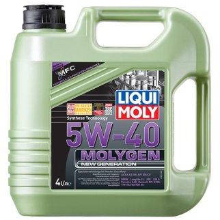 Масло моторное LIQUI MOLY Molygen New Generation HC 5w40 синт. 4л фото 2 Масло моторное LIQUI MOLY Molygen New Generation HC 5w40 синт. 4л фото 2