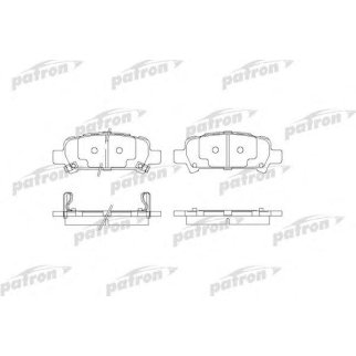 Колодки тормозные PATRON PBP1333 фото