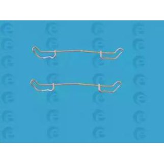 Комплект монтажный тормозных колодок FIAT: Strada 99-, Siena 96-, Punto 99-, 03-, 03-, Palio Weekend 96-, Palio Hatchback 96-, Fiorino Pick-up 93-01, 88-99, Fiorino 87-01, 88-00, Duna 87 фото