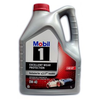 Масло моторное MOBIL 1 C40 GT 0W40 синт. 5л фото