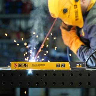 Электроды DER-46, диам. 4 мм, 1 кг, рутиловое покрытие Denzel фото 7