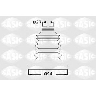 Пыльник ШРУСа внутр. пер SASIC 1906001 фото