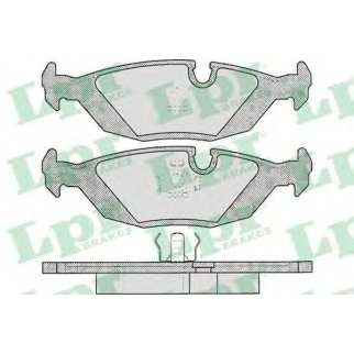 Колодки тормозные LPR _05P306 фото