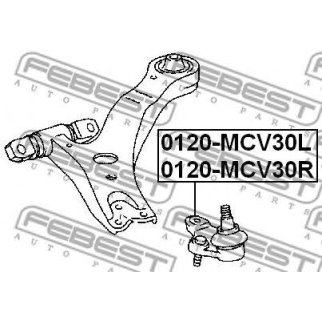 Опора шаровая FEBEST 0120-MCV30L фото