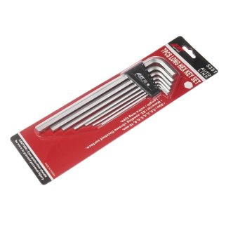 Набор ключей шестигранных Г-обр. 7пр экстрадлинных 2.5-10мм JTC фото 1