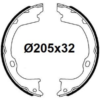 Колодки тормозные к-кт TRIALLI GF 4655 фото 3