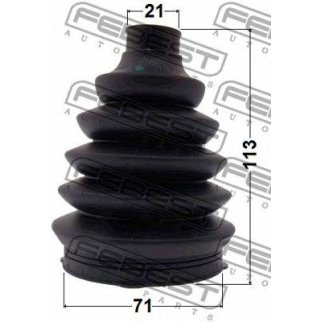 Пыльник ШРУСа наружный (71x113x21) 1817P-CORD фото