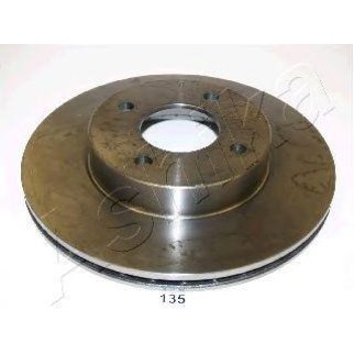 Диск тормозной передний вентилируемый ashika 60-01-135 фото