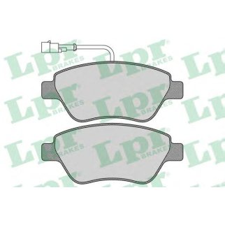 Колодки тормозные передние к-кт Lpr 05P763 фото