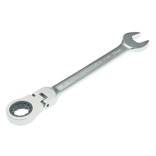 Ключ комбинированный 19мм трещоточный с подвижной головкой ROCKFORCE фото