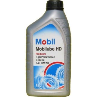 Масло трансмиссионное Mobil Mobilube HD Минеральное 80W-90 1л. фото