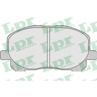 Колодки тормозные передние к-кт Lpr 05P904 фото