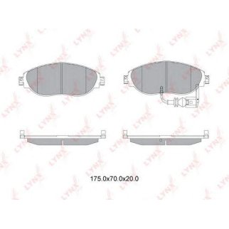 Колодки тормозные передние фото