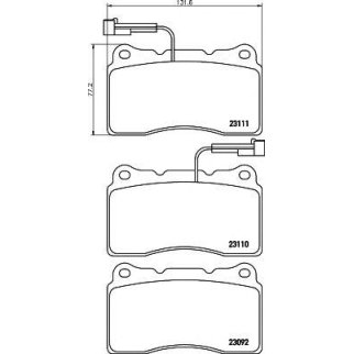 Колодки тормозные PAGID 8DB 355 018-361 фото