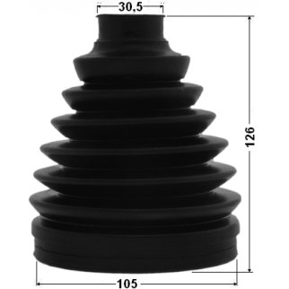 Пыльник ШРУСа FEBEST 0117-PGRJ150 фото 2