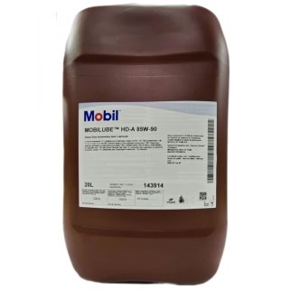 Масло трансмиссионное MOBIL MOBILUBE HD-А 85W90 20л. фото