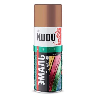 Автоэмаль KUDO шоколад мет. 520мл фото