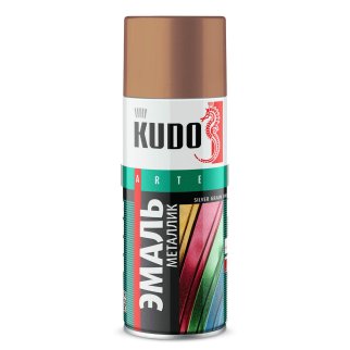 Автоэмаль KUDO шоколад мет. 520мл фото
