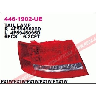 Фонарь задний L фото