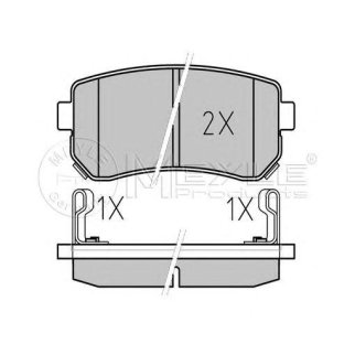 Колодки тормозные MEYLE _025 243 2015/PD фото