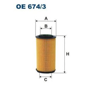 Фильтр масляный FILTRON OE 6743 фото