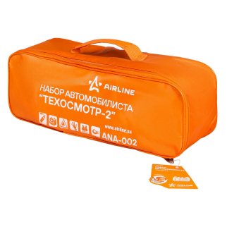 ANA-002_набор автомобилиста! техосмотр-2 (знак+аптечка+огнетушитель оп2+перчатки+трос 3.5т+жилет) фото 1