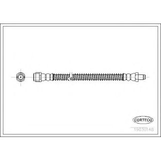 Шланг тормозной CORTECO 19030148 фото