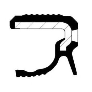 Сальник коленвала CORTECO 19036599B фото