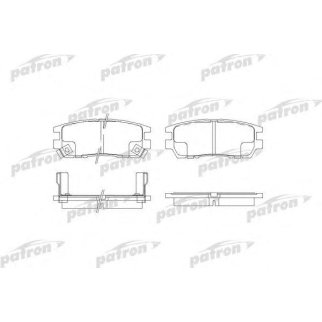 Колодки тормозные PATRON PBP804 фото