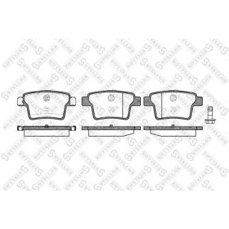 Колодки тормозные STELLOX _1160010BSX фото