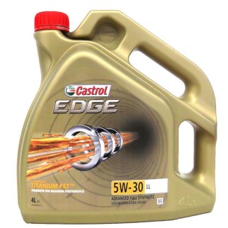 Моторное масло Castrol EDGE 5W-30 LL 4л 15669A фото