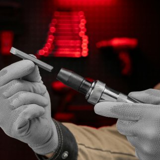 Отвертка ударно-поворотная 1/2, набор бит, 6 шт. в пласт. боксе MATRIX 11575 фото 12