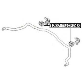 Втулка переднего стабилизатора ASVA 1207-TUCF248 фото