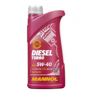 Масло моторное MANNOL Diesel Turbo 5W-40 синтетическое 1 л 1010 фото