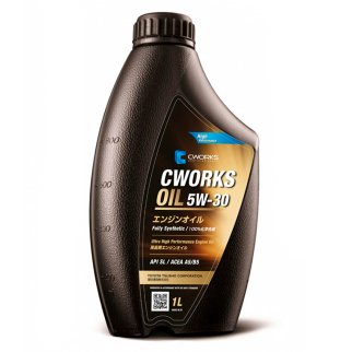 Масло моторное CWORKS OIL 5W-30 синтетическое 1л. фото