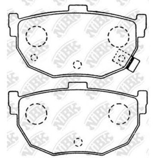 Колодки тормозные задние к-кт NiBK PN2130 фото