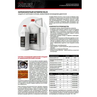 Антифриз G12/G12+ MILES концентрат 1кг фото 1